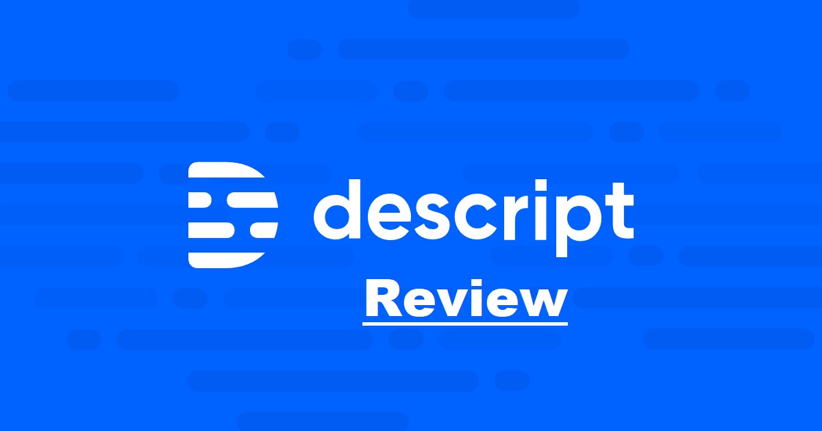 blogrecode's tweet card. Complete Descript review - text-based editing, Overdub voice cloning, pricing breakdown. Tested with 60+ projects. Is it worth it?