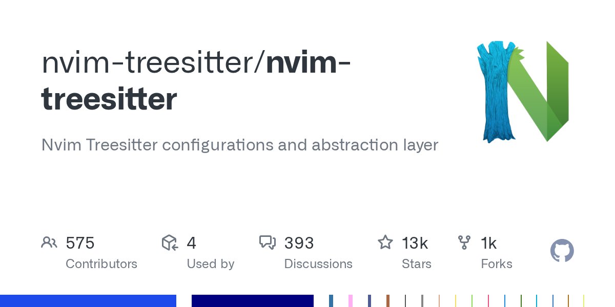 davefogo's tweet card. Nvim Treesitter configurations and abstraction layer - nvim-treesitter/nvim-treesitter