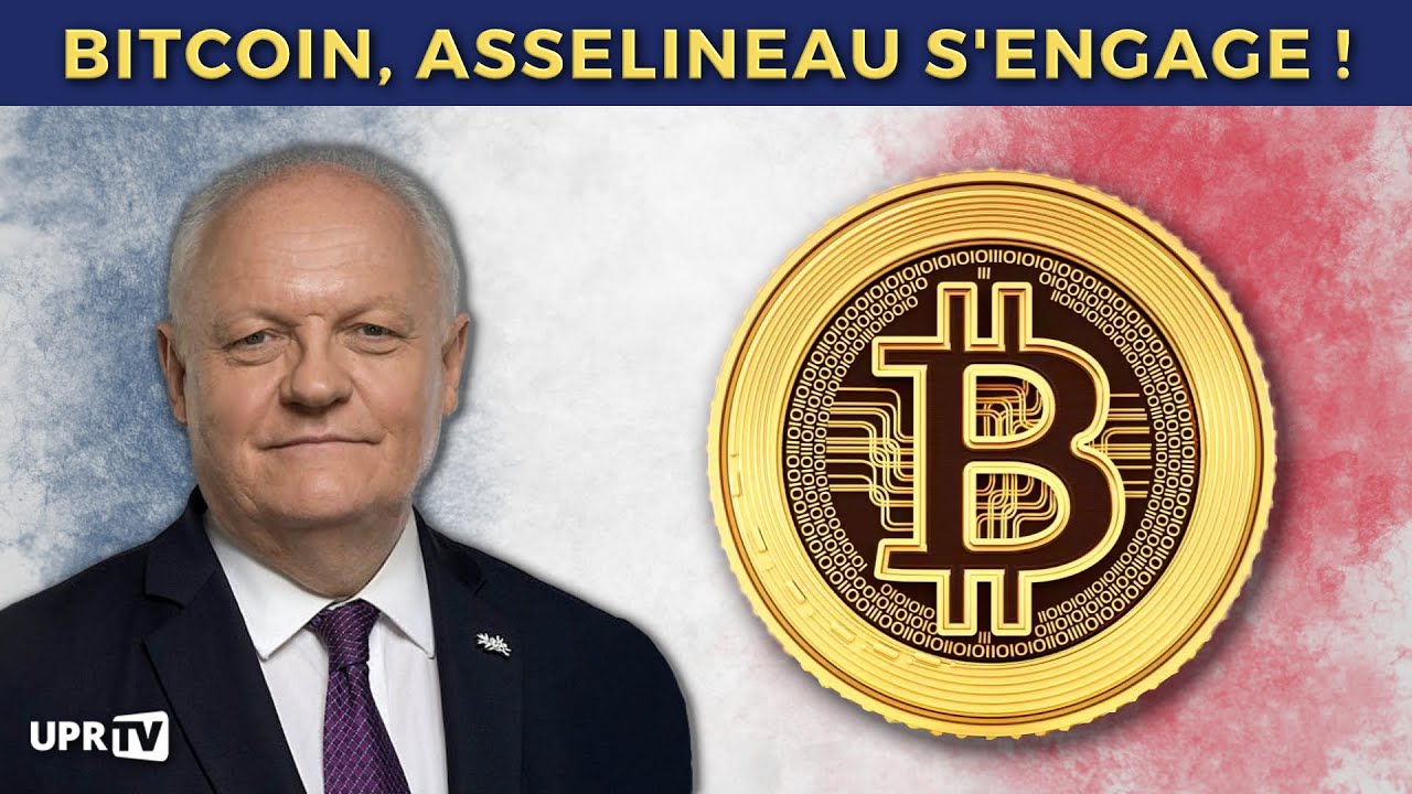 FlowRent_21M's tweet card. Cryptos, Blockchain et Souveraineté - Asselineau : 5% de la réserve...