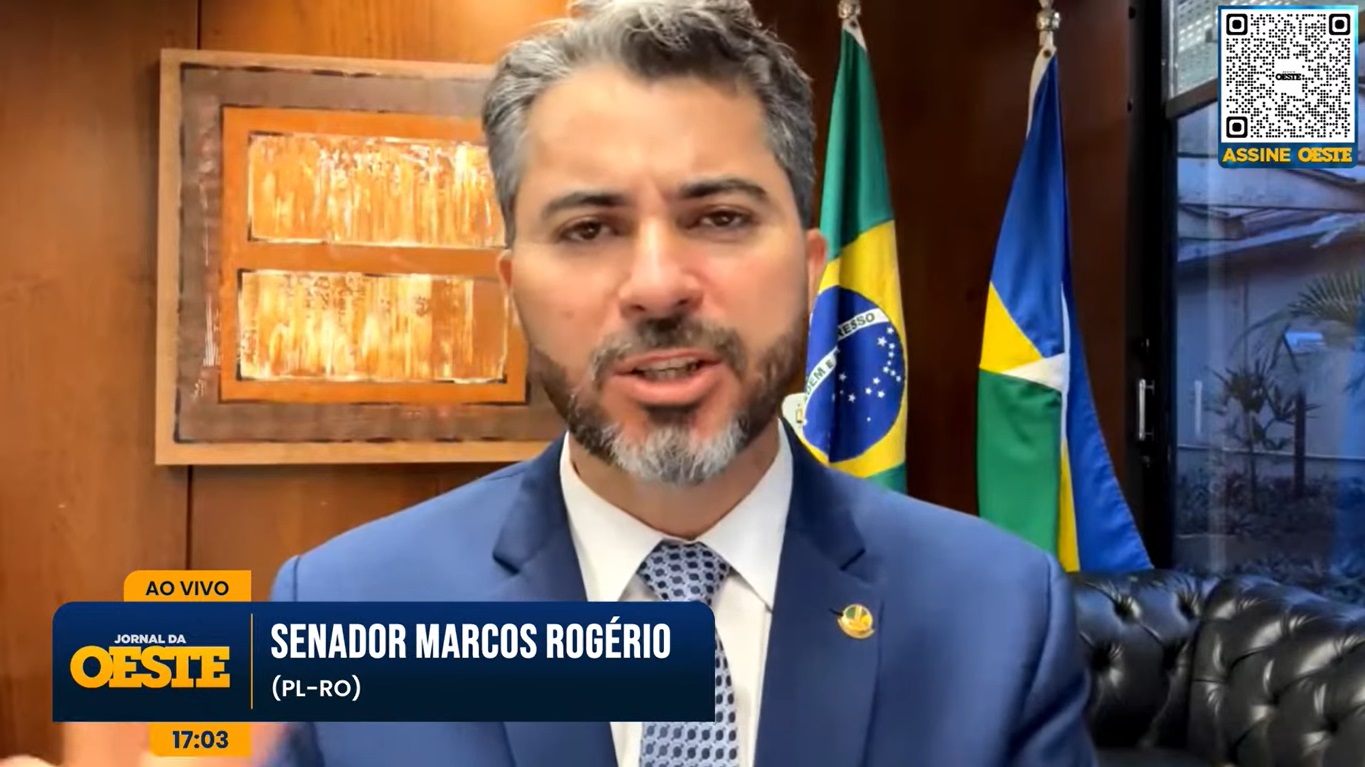 MarcosRogerio's tweet card. O parlamentar concedeu entrevista ao Jornal da Oeste, nesta terça-feira, 3