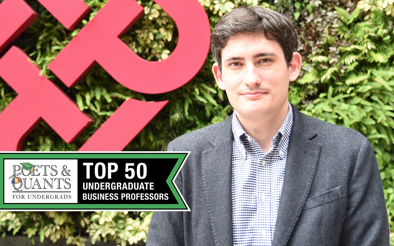 HECParisPhD's tweet card. Arnaud Cudennec of Hong Kong Polytechnic University (PolyU) is a 2022 Poets&Quants Best Undergraduate Business School Professor.