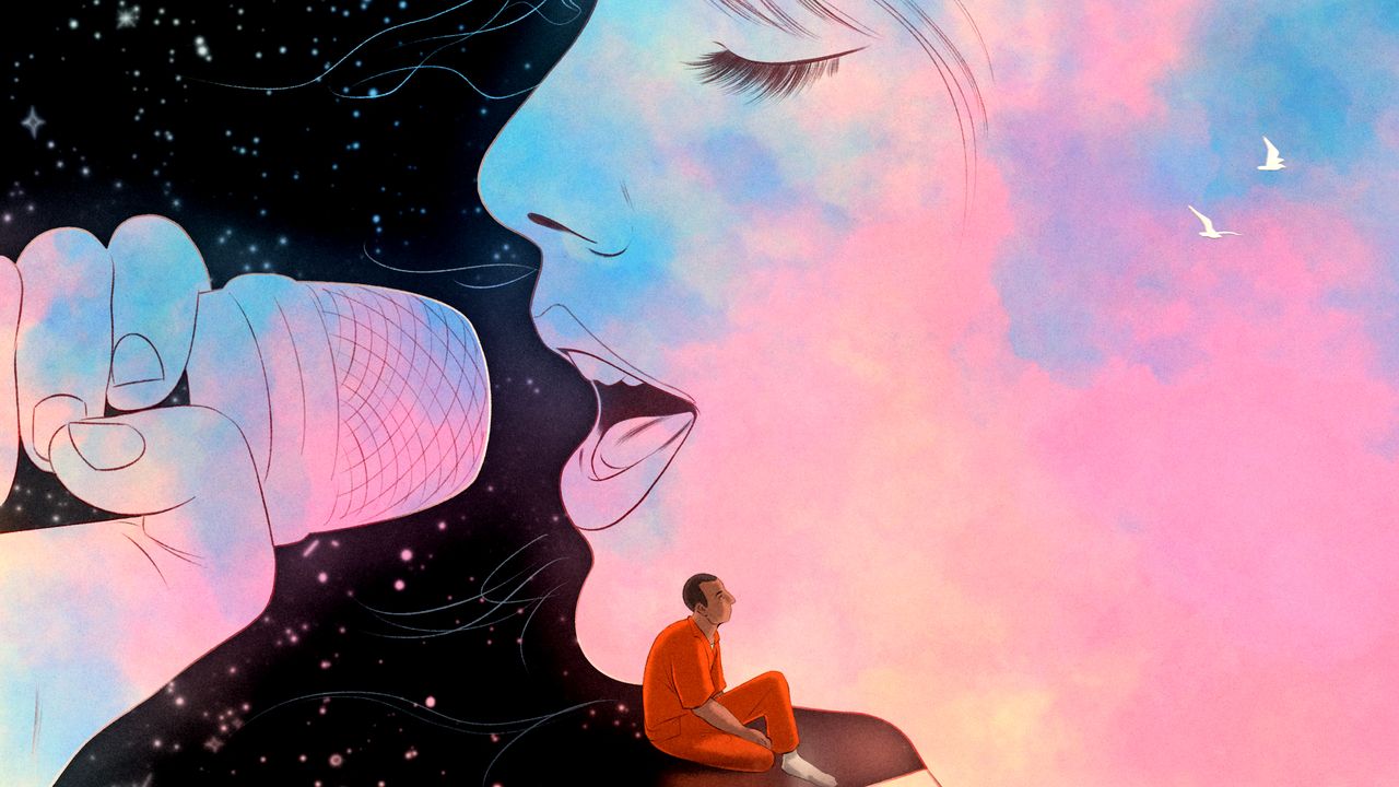 ByDanielAGross's tweet card. Her music makes me feel that I’m still part of the world I left behind.