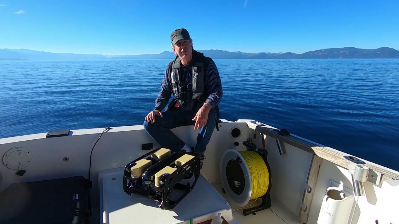 MissionRobotics's tweet card. Dive to the Deepest Point in Lake Tahoe (over 500m or 1640ft in...