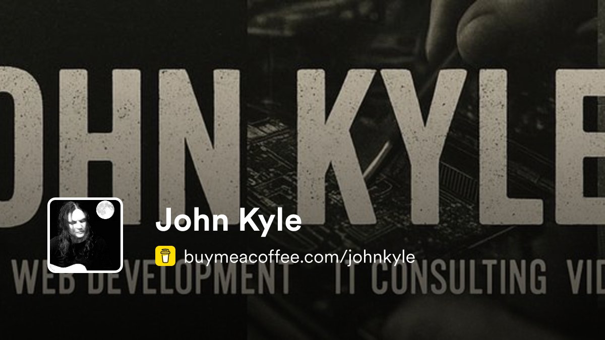johnkyle's tweet card. Hey, I'm John Kyle. I'm a musician, web developer, and video memory savior based in Santa Cruz, California.Music is my first language. I write and perform original songs that blend gothic folk-rock wi