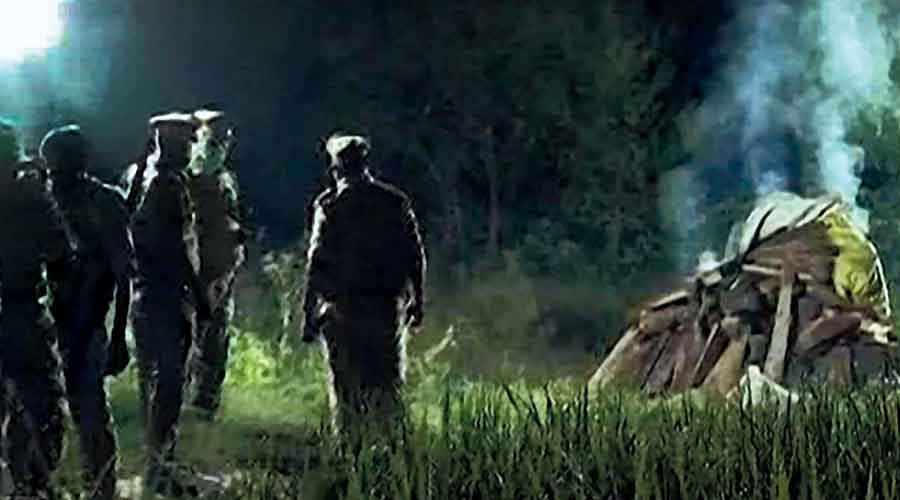 ttindia's tweet card. Replay of tactic often followed in Kashmir with militants’ funerals to pre-empt flare-ups