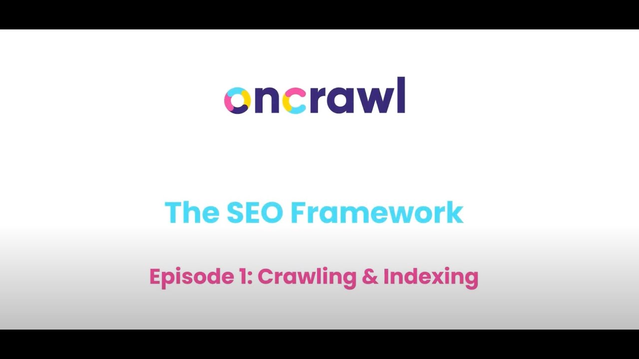 Oncrawl's tweet card. The SEO Framework: Crawling & Indexing