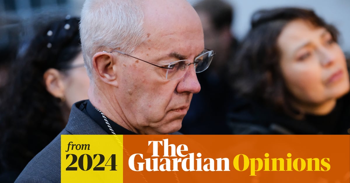 TombsDavid's tweet card. Editorial: Justin Welby didn’t do enough when told about John Smyth’s sadistic offending – and he knows it