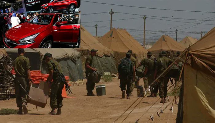 BaaghiTV's tweet card. حساس معلومات لیک ہونے کے خدشے کے باعث اسرائیلی فوج نے اپنے سینئر افسران کو دی گئی چینی گاڑیاں واپس بلانا شروع کر دیا ہے۔ اسرائیلی میڈیا کے مطابق سیکیورٹی وجوہات کے پیشِ نظر تقریباً 700 چینی گاڑیاں...