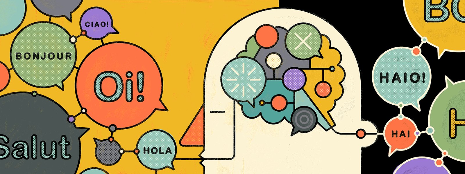 TheLanguagePro1's tweet card. How a second language can boost the brain