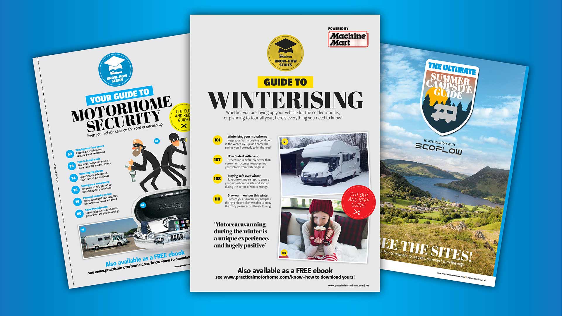 pmotorhome's tweet card. Our free ebooks talk you through all the campervan and motorhome advice, tips and tricks you could need to take your tour to the next level.