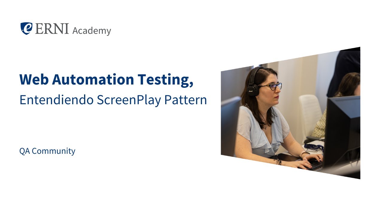 ERNI's tweet card. Web Automation Testing, Entendiendo ScreenPlay pattern