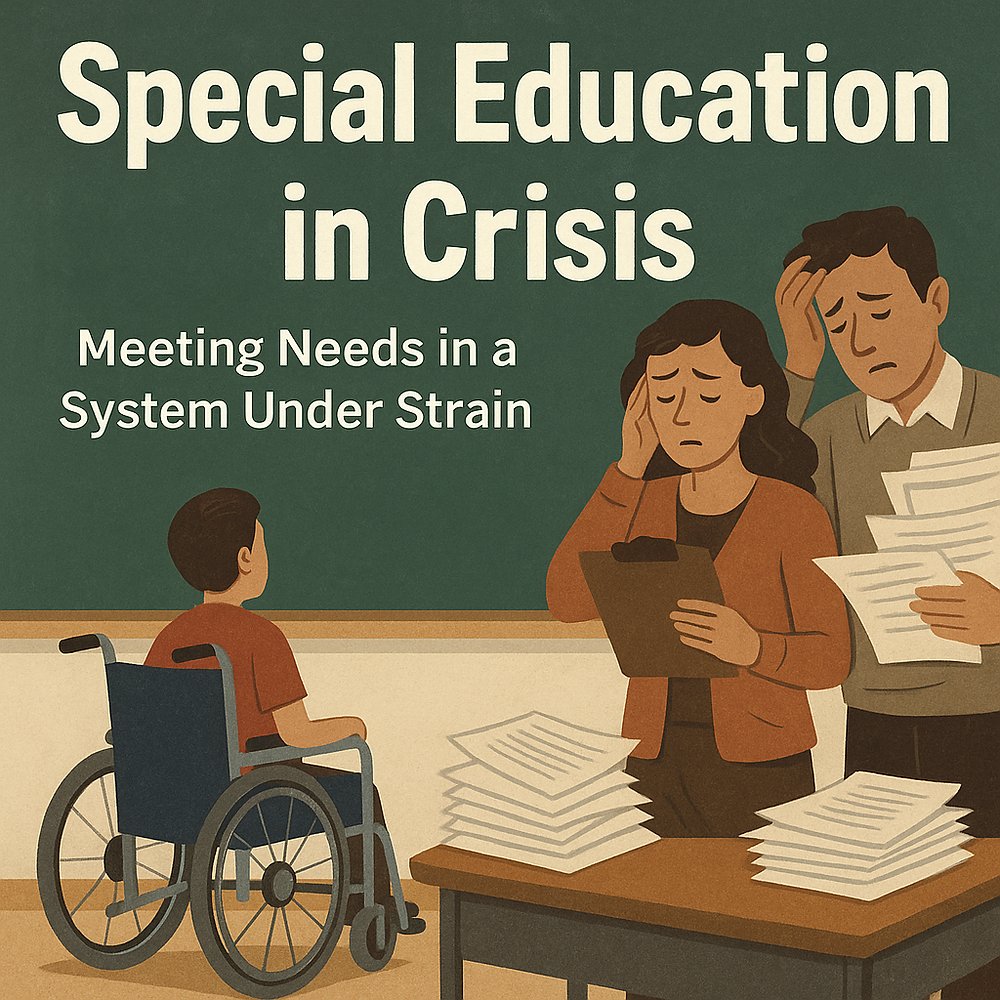 classreclaimed's tweet card. Special education is meant to ensure that every child, regardless of disability, receives a free and appropriate public education. But across the country, special education is in crisis. Rising...