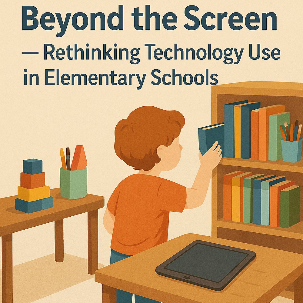 classreclaimed's tweet card. Digital tools have become part of everyday life—and part of everyday classrooms. But in the rush to modernize, many elementary schools have unintentionally allowed screens to replace something far...