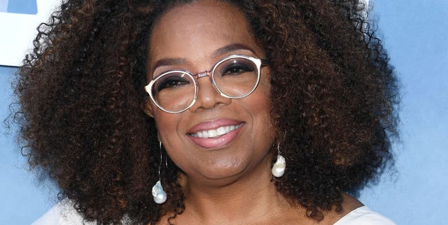 StudentServCRL's tweet card. Billionaire media executive and philanthropist Oprah Winfrey is best known for hosting her internationally popular talk show from 1986 to 2011. From there, she launched her television network, OWN.