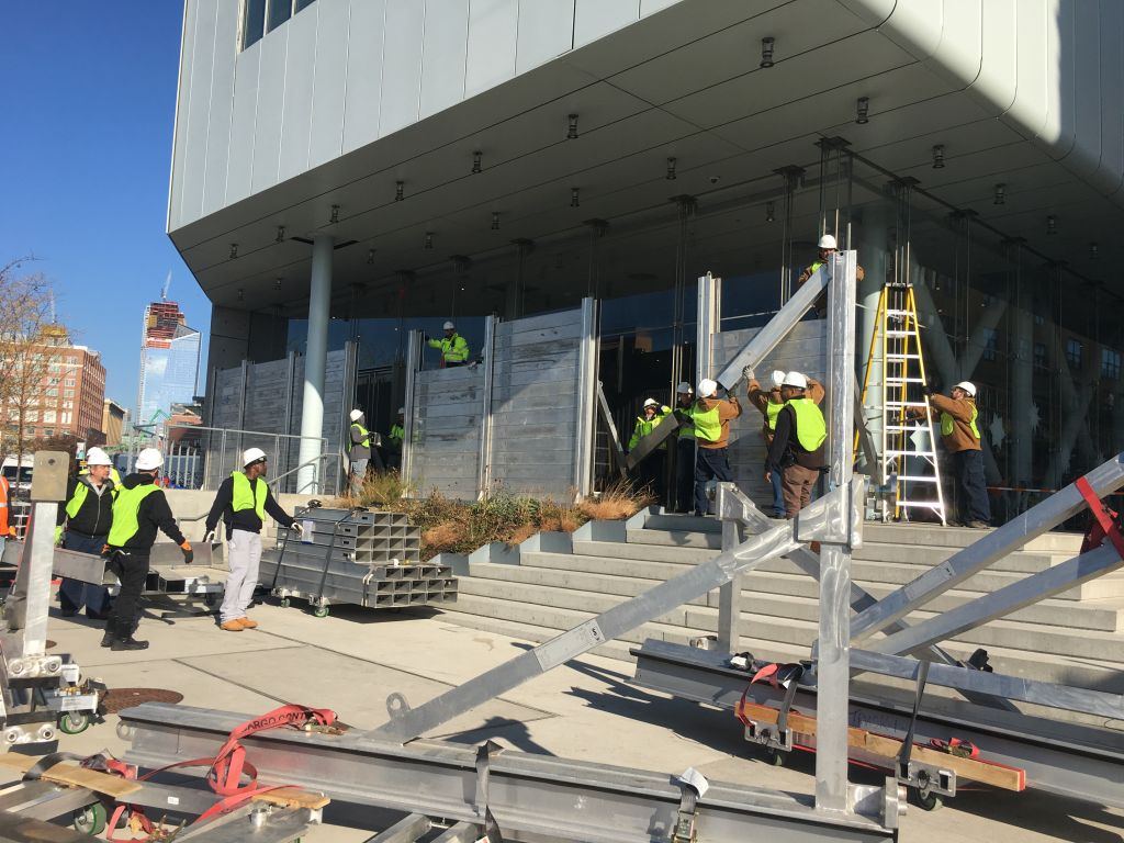 SciTechNow's tweet card. Imagine huge pieces of mechanical equipment bobbing like corks in floodwater. That was the grim reality that the Whitney Museum of American Art faced