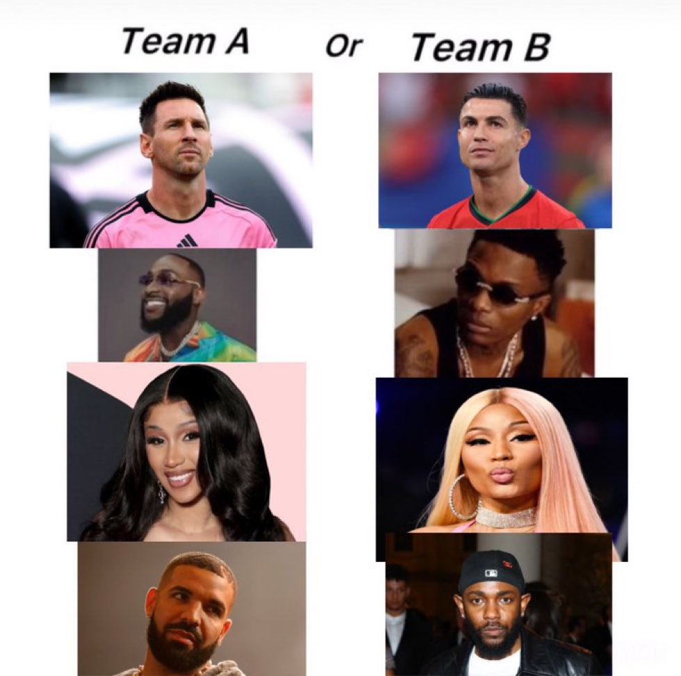 ChaTTaBox_Com's tweet card. Are you team A or B?