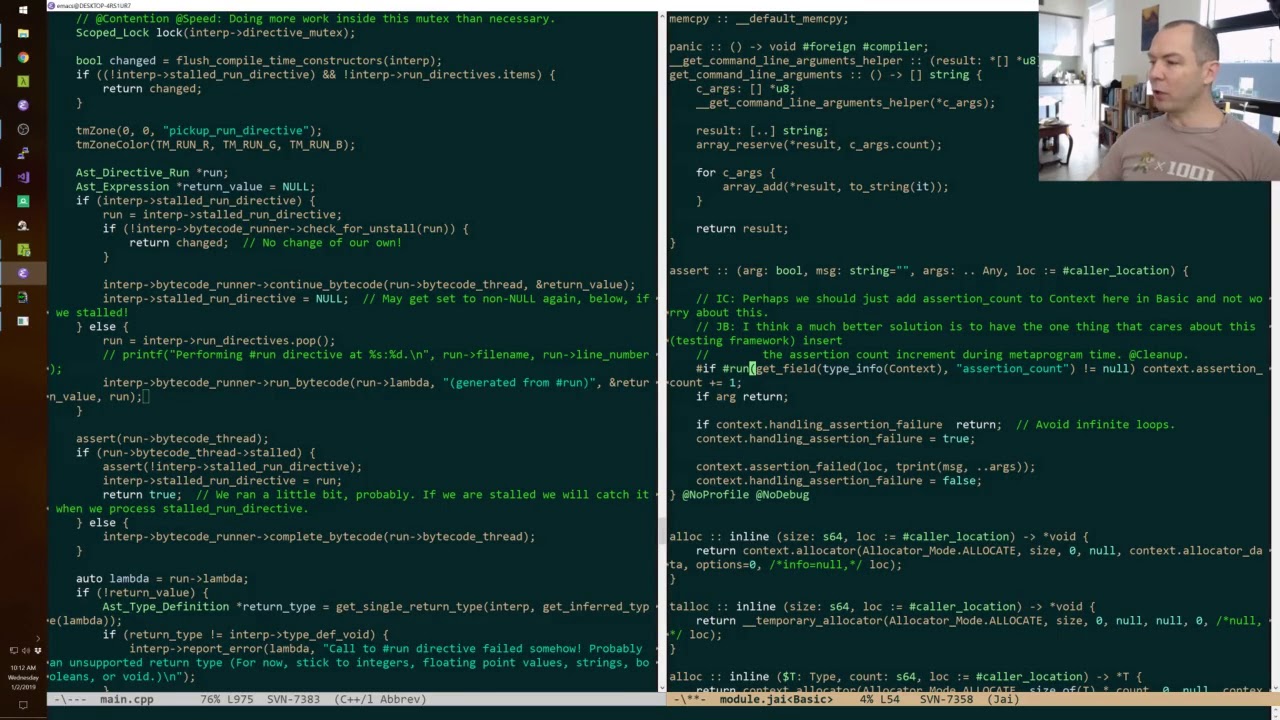 egraether's tweet card. Jonathan Blow on solving hard problems