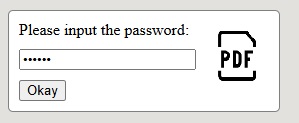 dynamsoft's tweet card. The article shares how to encrypt and decrypt a PDF file with JavaScript using Dynamsoft Document Viewer.
