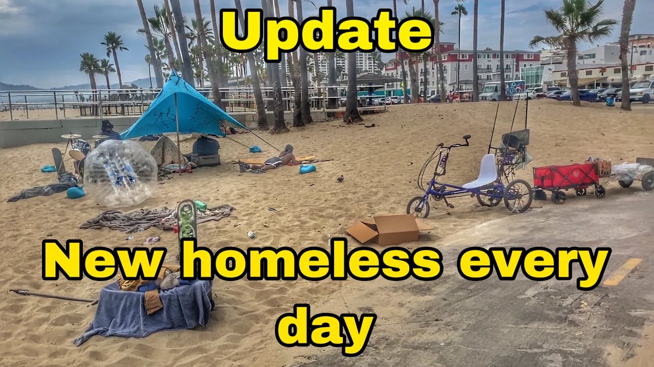 MrLinux's tweet card. Update | New Homeless in Venice every day ,Business is dead in Venice...