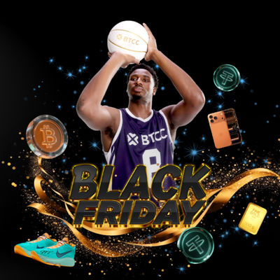 BlocksterCom's tweet card. Win BTC, gold bars, iPhone 17 Pro Max, and JJJ-signed collectibles in BTCC’s biggest event of the year.