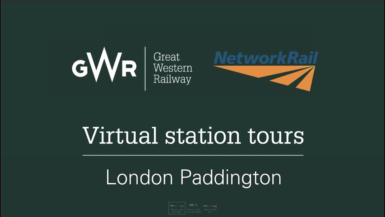 GWRHelp's tweet card. GWR Virtual Station Tours - London Paddington