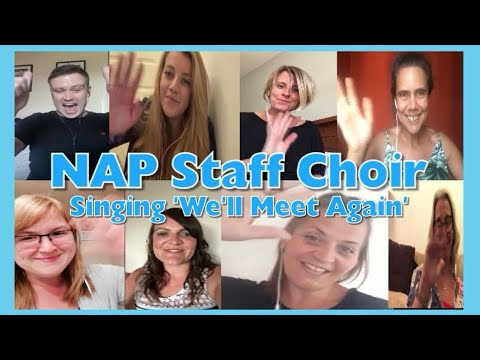 NottmPrimary's tweet card. We'll Meet Again | NAP Staff Choir