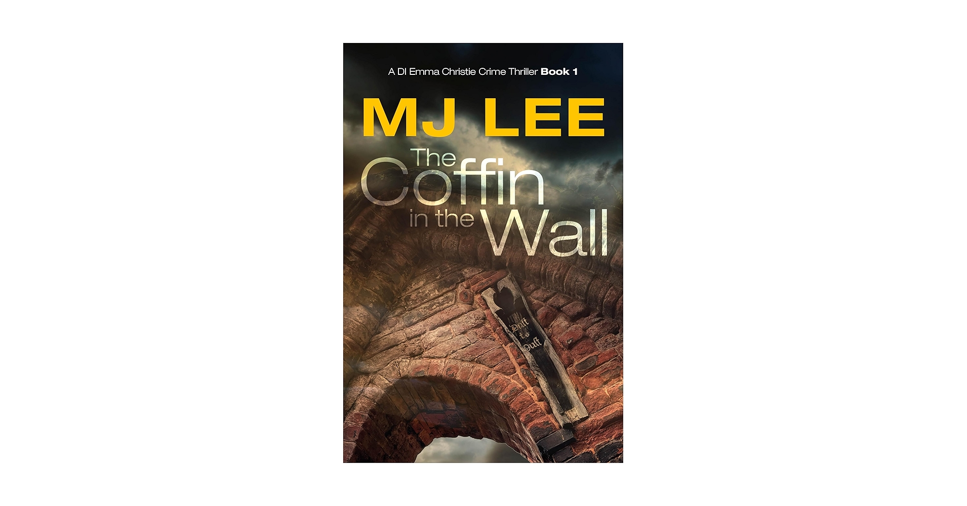 WriterMJLee's tweet card. The Coffin in the Wall: A DI Emma Christie Crime Thriller Book 1