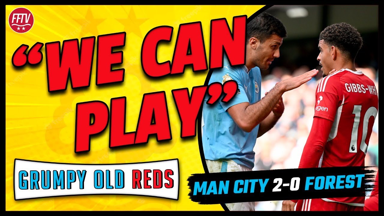 FFTV_Forest_Ant's tweet card. 🔴 LIVE GOR | Man City 2 - 0 Nottingham Forest | Progress? #nffc