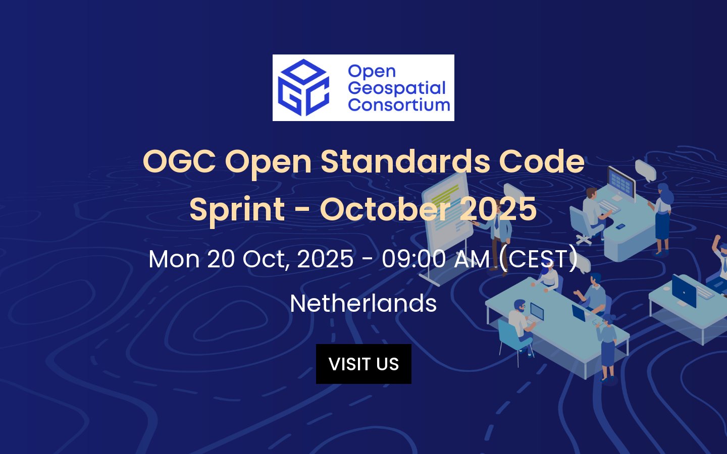 ILAF_OGC's tweet card. A Code Sprint is a three day virtual or hybrid event, where dozens of developers from around the world come together to share.