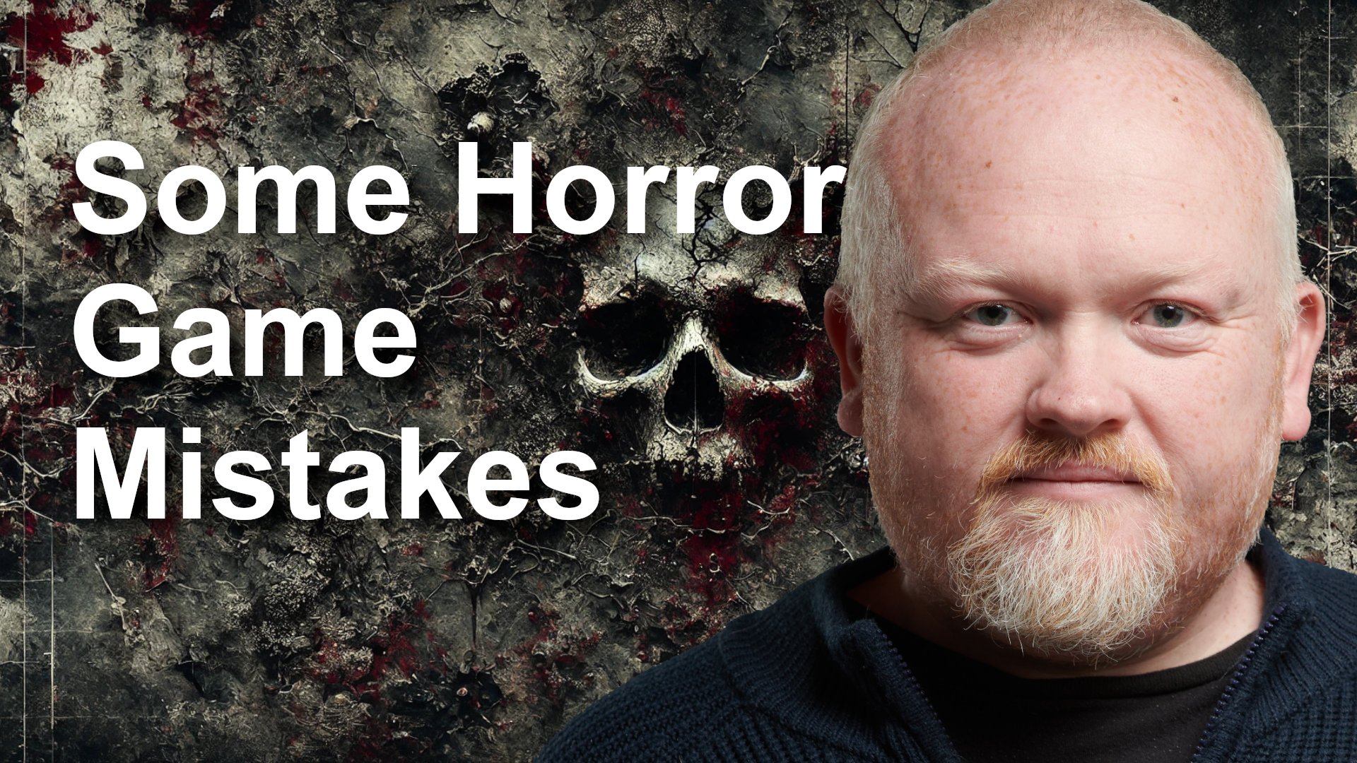 DrWedge_Horror's tweet card. In my opinion, these are some common horror game design mistakes.