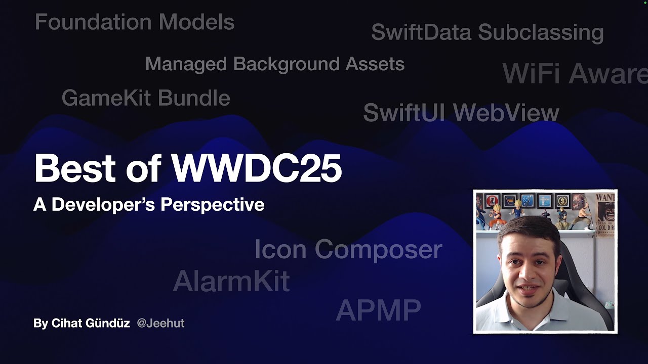 Jeehut's tweet card. WWDC 2025 Developer Breakdown: 50+ New APIs, Foundation Models,...