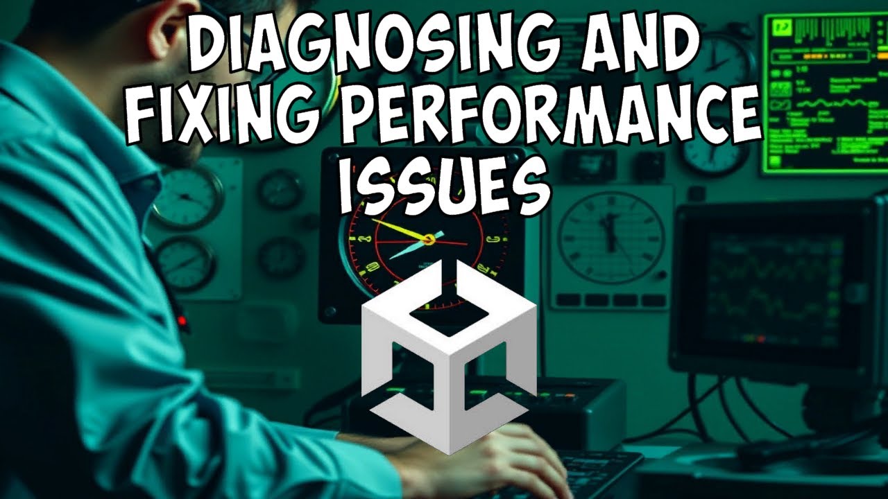 SoftwareOil's tweet card. Unity Tutorial - Diagnosing Performance Issues