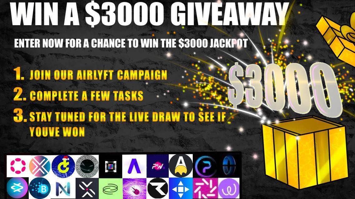 Lolo7406's tweet card. Winners will be selected randomly in a live draw at the end of the campaign.