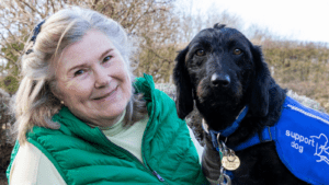 spinalinjuries's tweet card. From retrieving dropped keys to fetching a phone when owner Sarah Henson fell from her wheelchair, support dog Towcester is...
