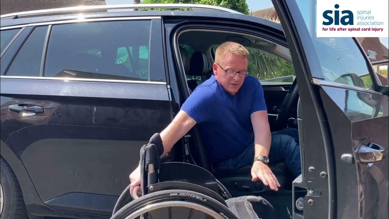 spinalinjuries's tweet card. How I transfer into a car with a spinal cord injury