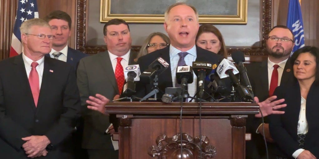 journalsentinel's tweet card. Republicans will vote to pull hundreds of items from Gov. Evers' state budget, including a new tax bracket for the wealthy and legalizing marijuana.