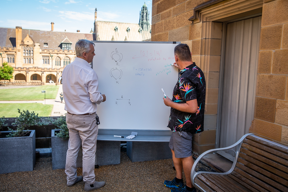 SydMathInst's tweet card. IVP August 2023 applications are due 8 August 2023, for July 2024–June 2025 visits (general applicants) & March 2024–June 2025 for Australian citizens/PR & NZ citizens.