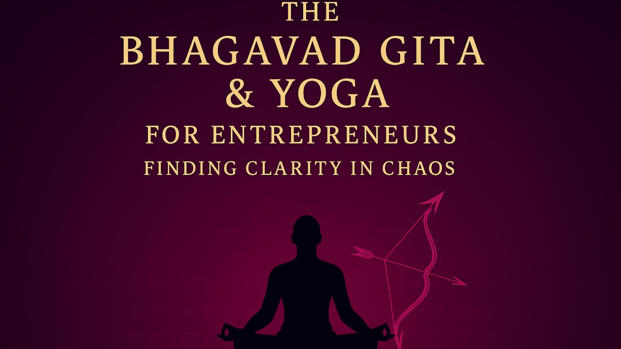 siddharthac's tweet card. Yoga isn’t just for the mat It’s a framework to endure and excel in moments that truly test you. If you're a founder, team lead, or high-performer chasing growth, there’s something counterintuitive...