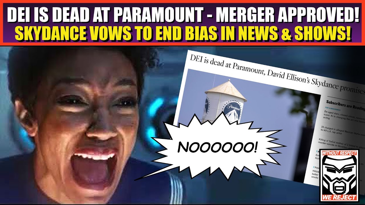 BernfriedI's tweet card. Paramount-Skydance Merger APPROVED | DEI is DEAD at Paramount,...