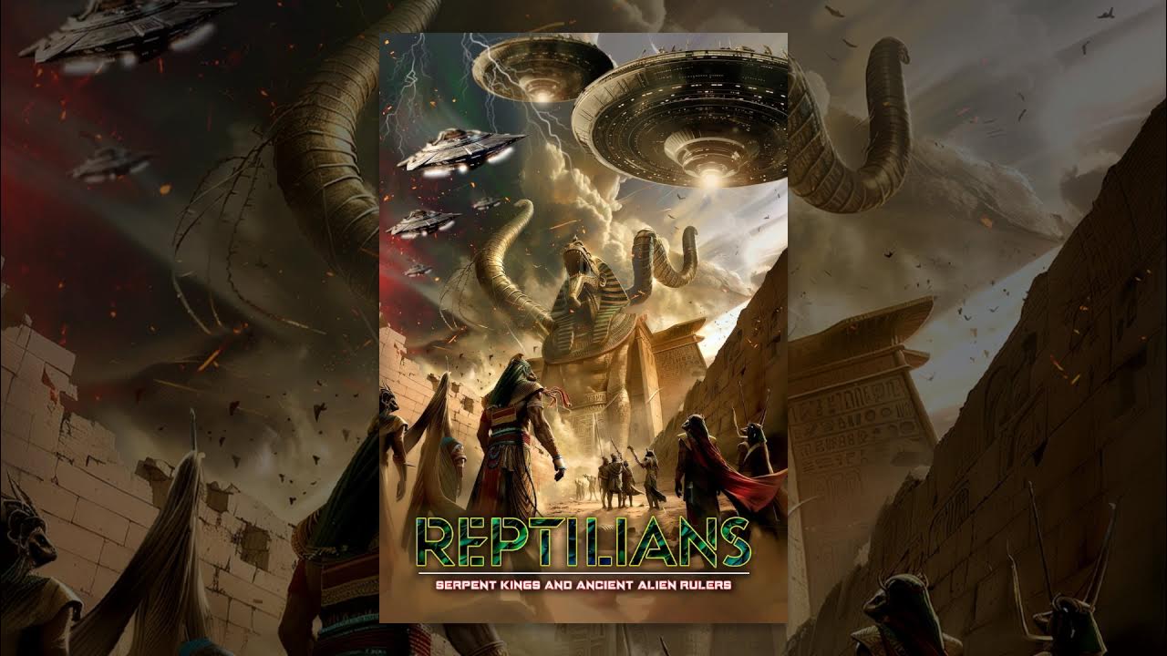 LarsThelma's tweet card. REPTILIANS: Serpent Kings and Ancient Alien Rulers