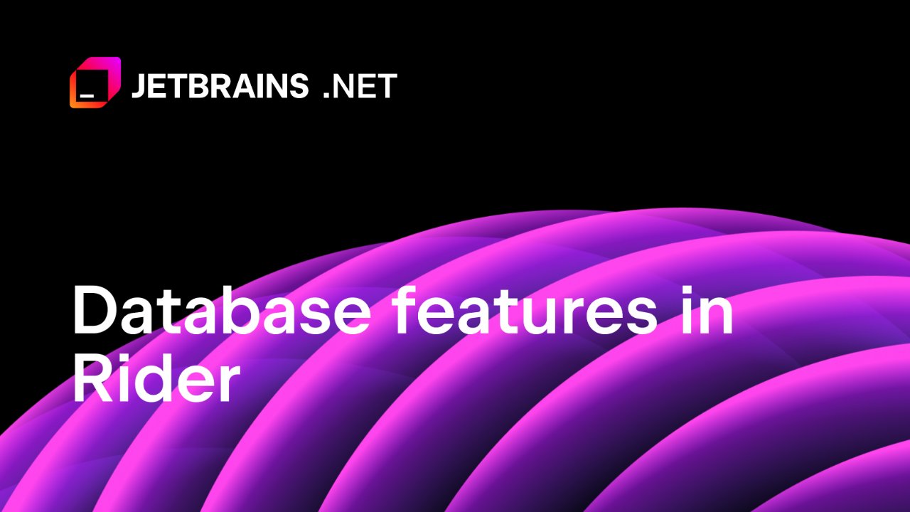 devdigest_today's tweet card. Rider provides robust support for working with databases directly within the IDE - powered by DataGrip! Rider and DataGrip smooth development workflows by allowing you to manage and interact with a va