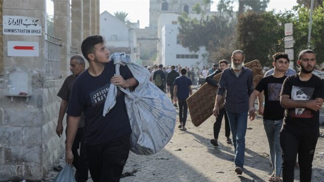 FunX's tweet card. Egypte heeft de grensovergang met de Gazastrook geopend voor hum