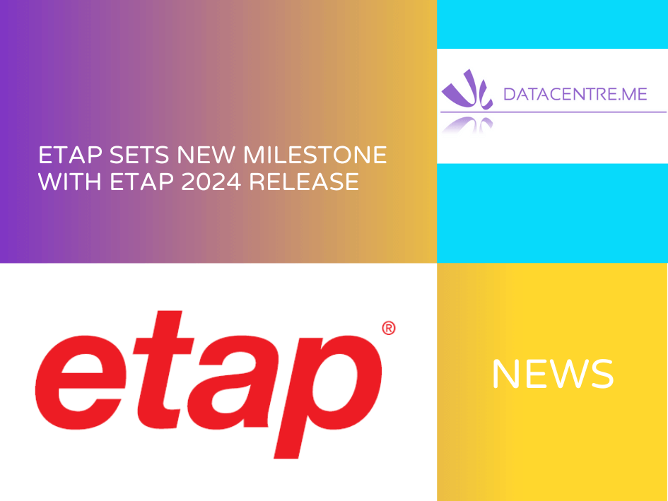 datacentreme's tweet card. Read how ETAP releases ETAP 2024, the latest version of ETAP’s flagship electrical design, analysis, operation, and maintenance software.  