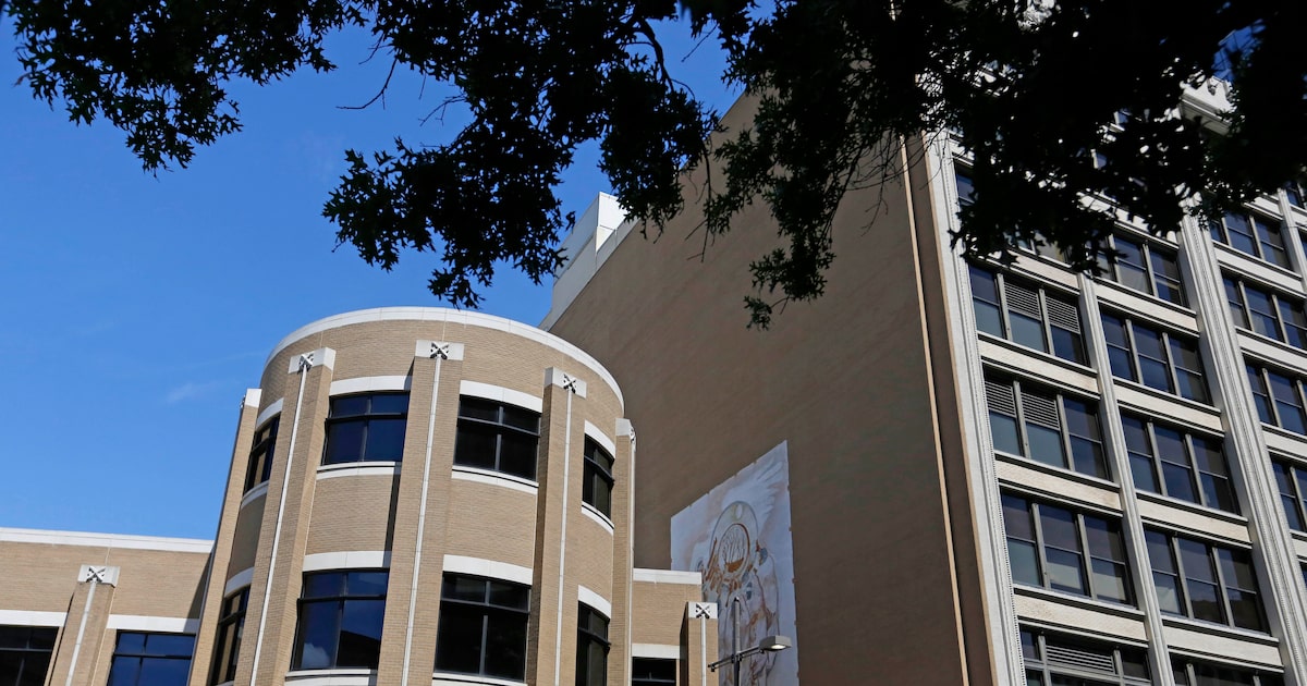 dallascollegetx's tweet card. The seven colleges under the Dallas County Community College District would merge into one under a massive overhaul plan to be announced Monday. The move is...