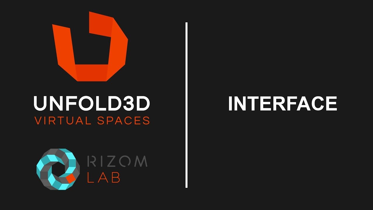 RizomUV's tweet card. Unfold3D 10 VS Tutorial - Interface