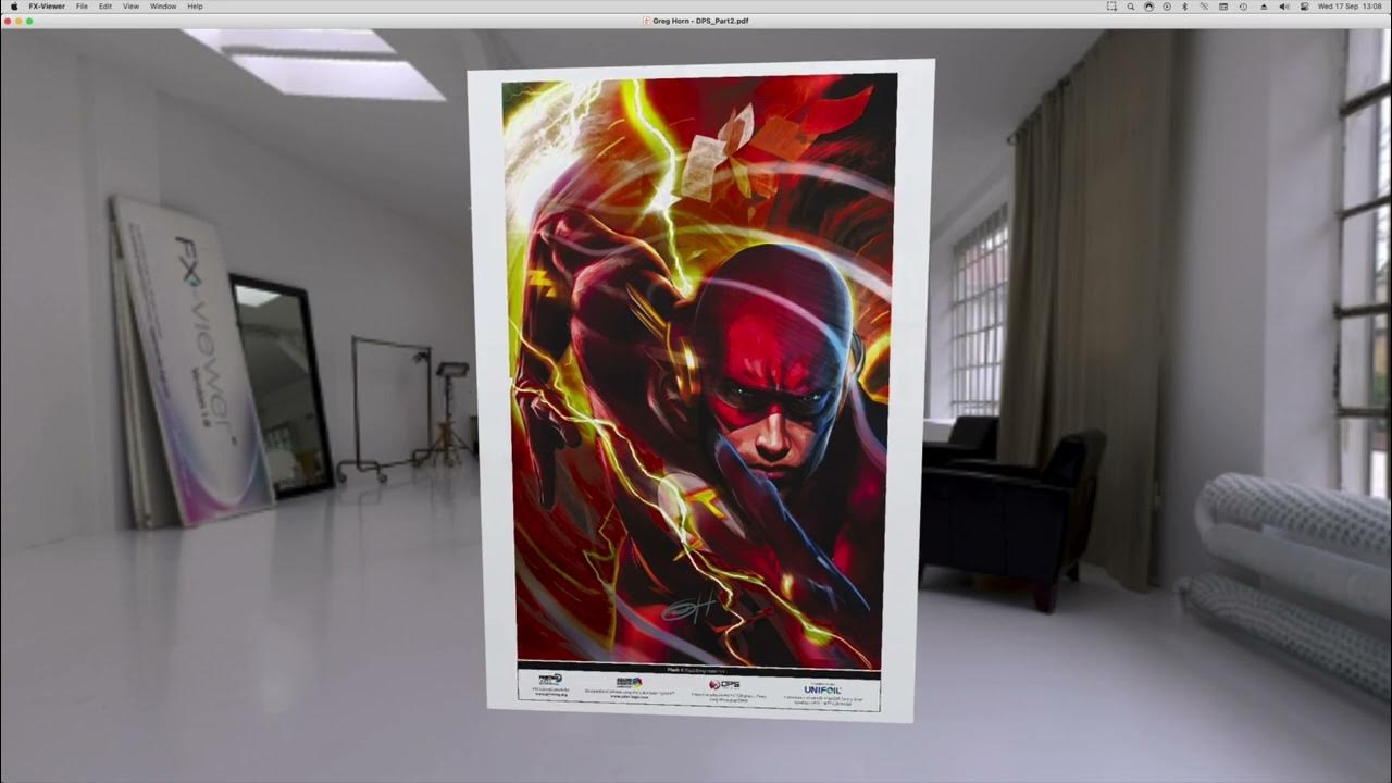 ColorLogicInc's tweet card. Greg Horn Art — DPS — Printing United