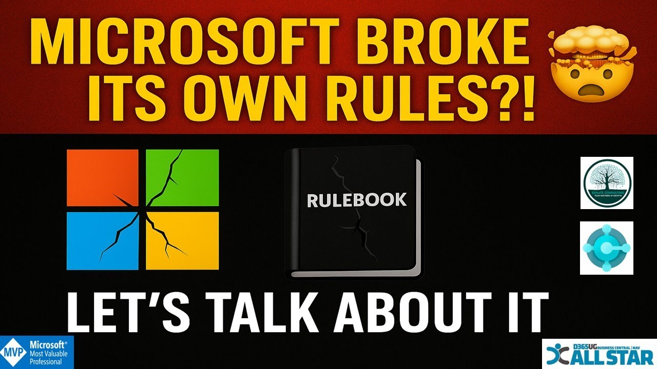 sauravdhyani's tweet card. Microsoft Broke Its Own AL Rules?! Let’s Talk About It.