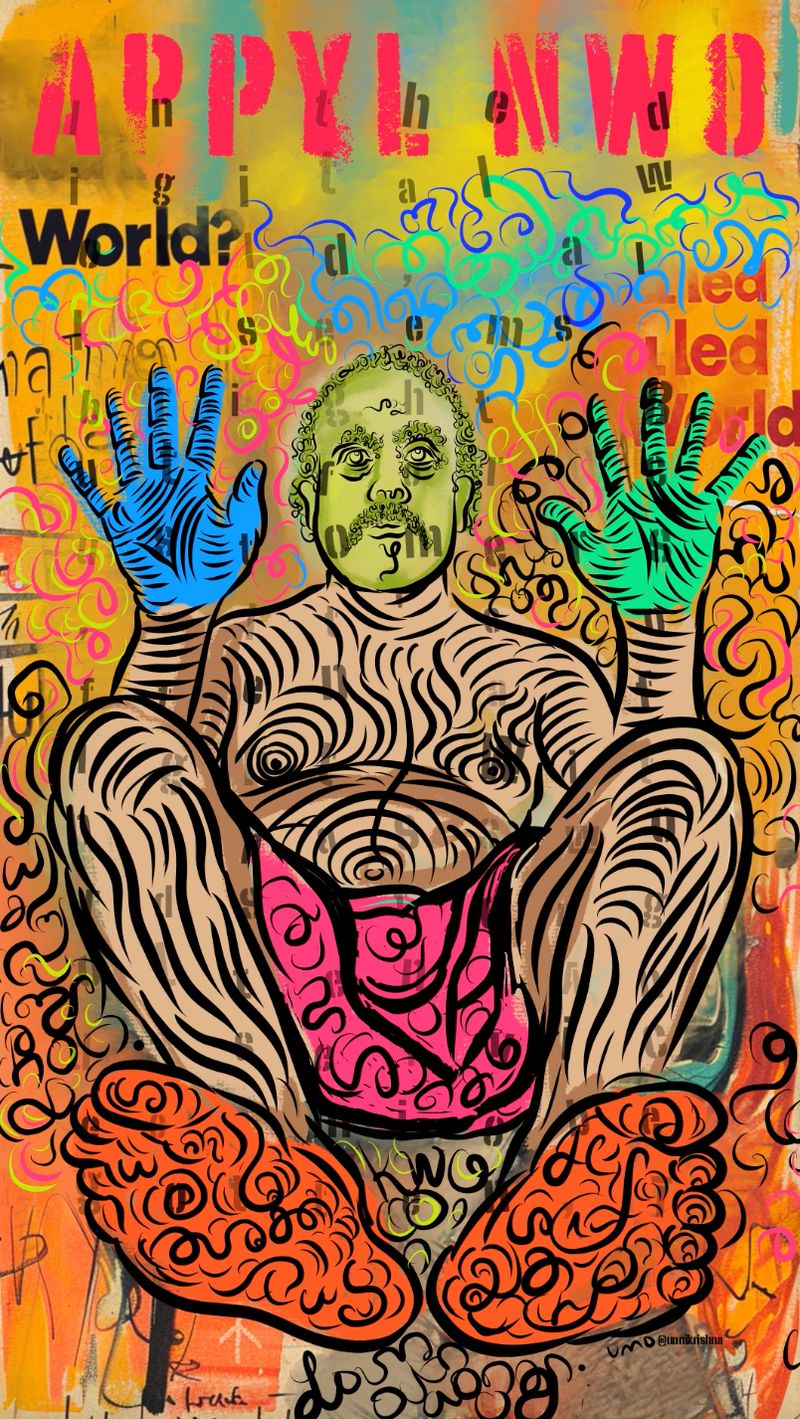 unnikrishna's tweet card. As a visual artist exploring the intersection of digital culture, consumer identity, and algorithmic influence, this series captures the complexities of navigating a world where personal agency is...