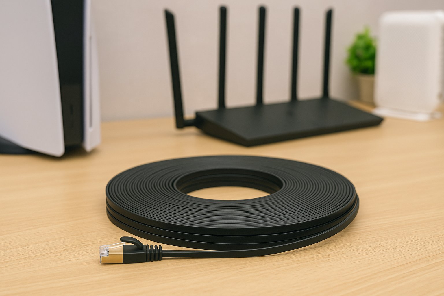 SoranekoB's tweet card. どうも、Soranekoです。 自宅のネット環境を見直す中で、少しでも通信の安定性と速度を高めたいと思い、Senetemの5mウルトラフラットLANケーブルを使ってみました。 カテゴリ7に準拠しており