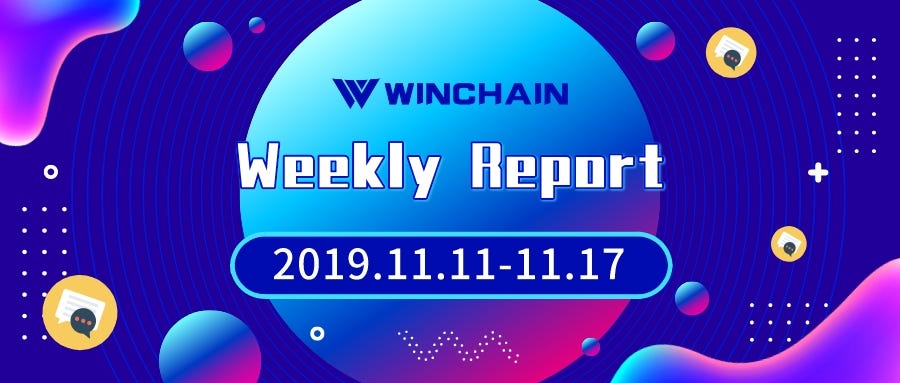 winchainos's tweet card. < November 11, 2019 — November 17, 2019 >